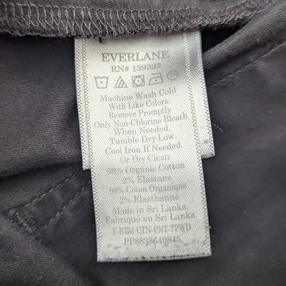 Everlane Pull-on The Easy Pant in Black, Size 4 - Picture 7 of 7